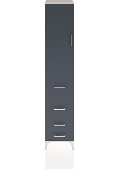 Hyperion Dolap 2 Raflı 4 Çekmeceli Tek Askılı 44x44x221 Aytaş... Aytaşı