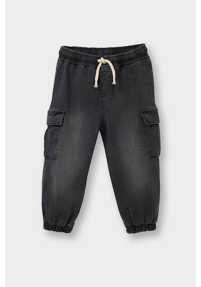 Defacto Erkek Bebek Jogger Fit Jean Pantolon G6143a526spnm55 Gri-nm55