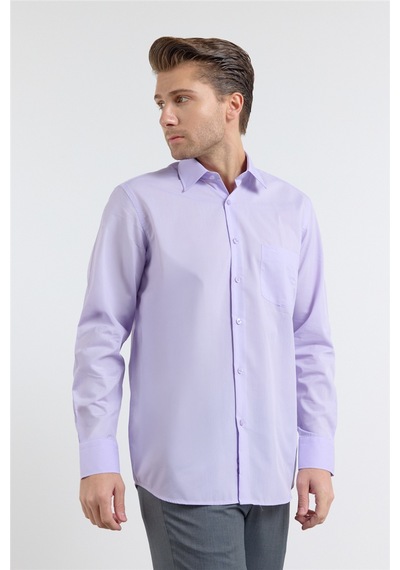 İmza Açık Lila Sert Yaka Uzun Kol Easy To Iron Comfort Fit Pamuklu Gömlek 1004255182 İmza Açık Lila Sert Yaka Uzun Kol Easy To Iron Comfort Fit Pamuklu Gömlek 1004255182