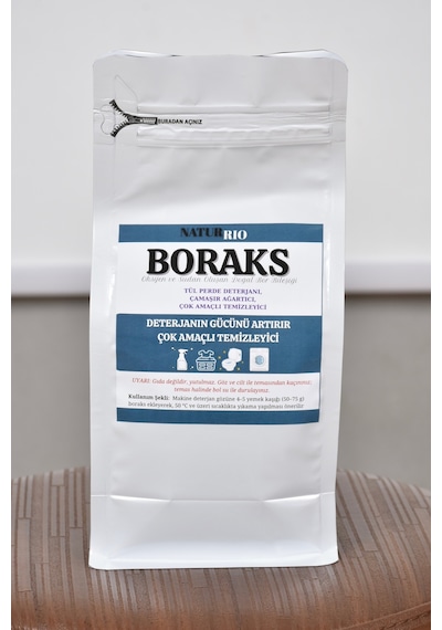 Doğal Boraks 610 Gr Perde, Çamaşır Ve Banyo Temizliği Temizlik Karbonatla Uyumlu