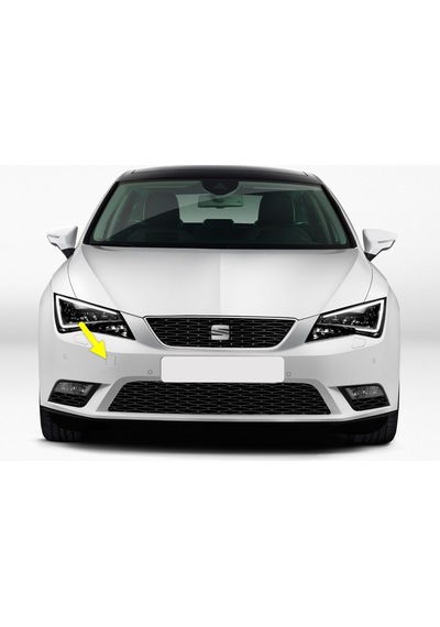 Seat Leon 3 2013-16 Ön Tampon Çeki Çekme Demiri Kapağı 5F0807241