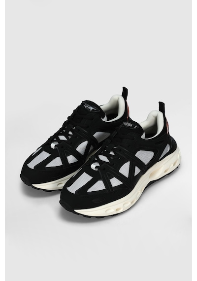 Lufian Erkek Vlad Deri Sneaker Ayakkabı 112230236 Siyah Siyah