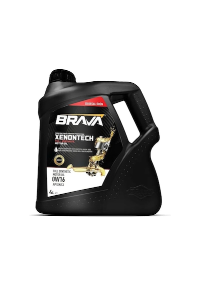 Brava Xenontech 0W-16 Tam Sentetik Motor Yağı 2 x 4 L