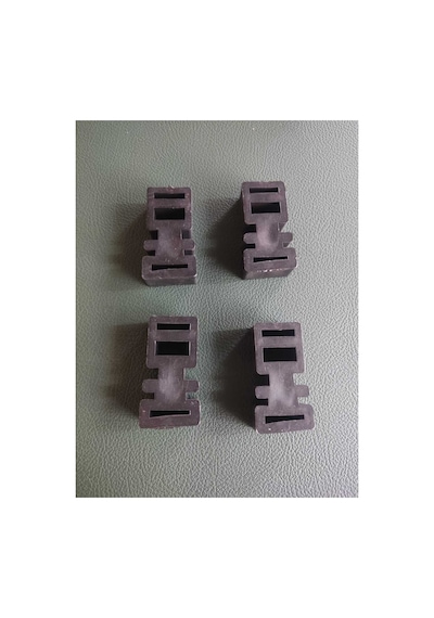 Cam Balkon Bitim Takozu Plastiği Siyah