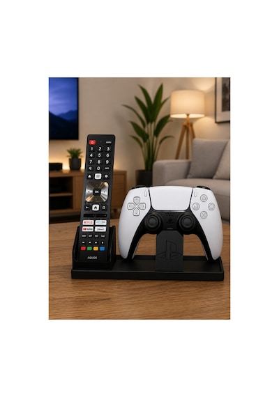Kumandalık Ve Playstation 5 Kolu Tek Stand Siyah