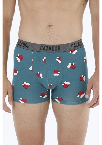 Cazador Erkek Desenli Boxer 9303 Renkli 001