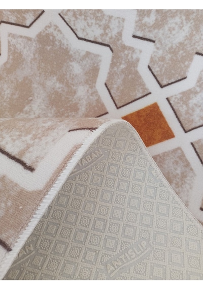 Venüs Rengarenk Halı Yıkanabilir Kaymaz Taban Dört Mevsimlik Salon, Banyo, Balkon, Genç Odası Kesme Halı