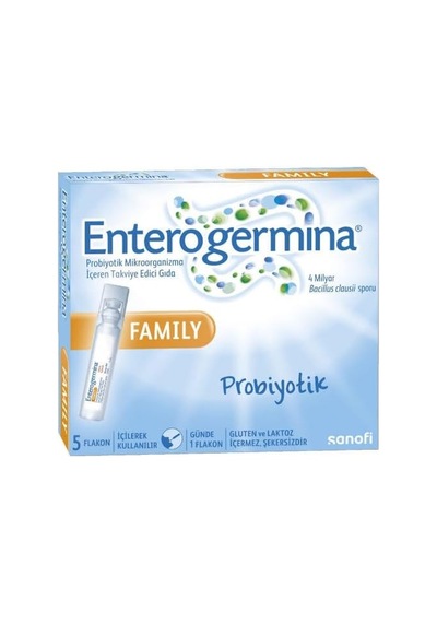 Family 4m Probiyotik Mikroorganizma İçeren Takviye Edici Gıda, 5 Ml, 5 Flakon