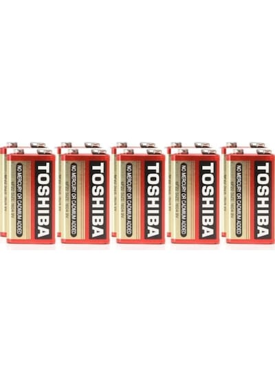 Toshiba Heavy Duty 6F22KG 9 Volt 10'lu Özel Pil Paketi