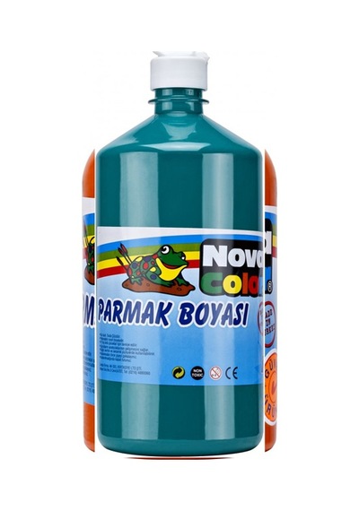 Nova Color Parmak Boyası Yeşil 1 Kg Nc-318 Çok Renkli