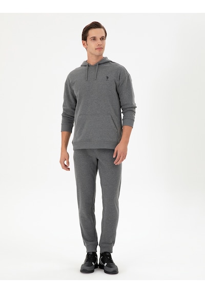 U.s. Polo Assn. Erkek Antrasit Melanj Eşofman Altı 50293452-vr081 Antrasit Melanj