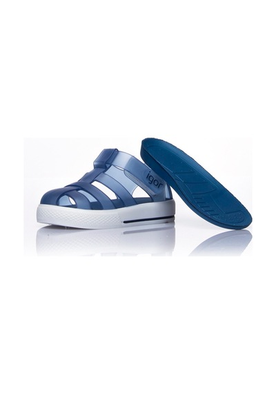 Igor S10171 Star Laci Çocuk Sandalet 20-30 Lacivert