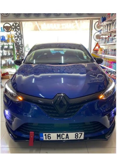 Sts Oto Aksesuar Renault Clio 5 2019 Sonrası Batman Yarasa Ayna Kapağı Piano Black Abs Plastik (02)
