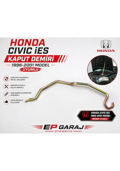 Honda Civic İes 1996-2001 Model Uyumlu Kaput Demiri 0