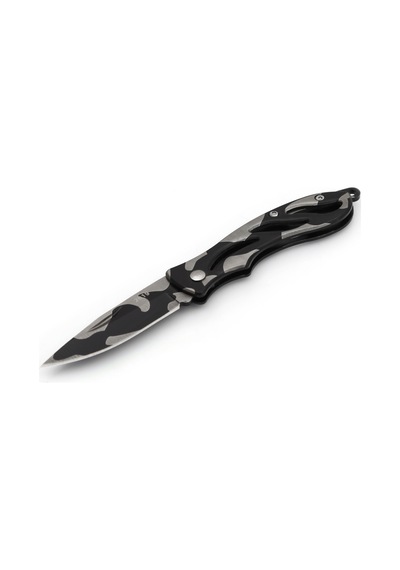 Valkyrie 2019 Zebra Katlanabilir Outdoor Kamp Cep Çakısı Siyah