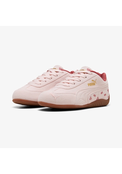 Puma Speedcat Floral Çocuk Pembe Spor Ayakkabı 402999 Pembe