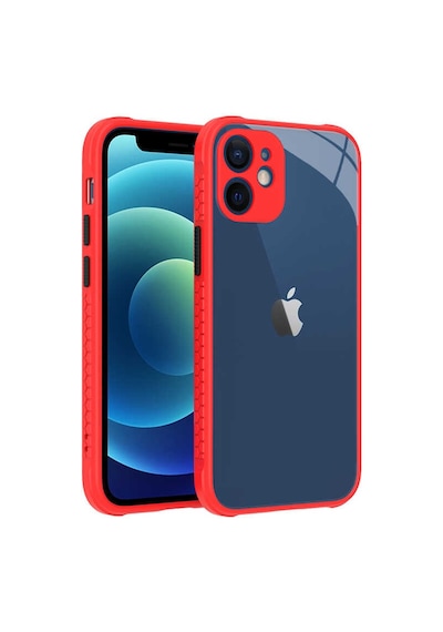 Apple Uyumlu iPhone 12 Mini Uyumlu Kaff Kılıf-kırmızı Kirmizi -