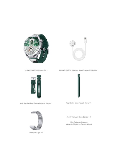 Huaweı Watch Ultimate 2 Akıllı Saat (Distribütör Garantili)