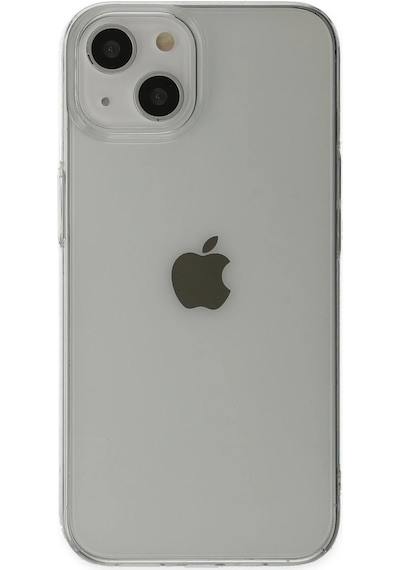 Newface Apple iPhone Uyumlu 14 Plus Kılıf Pc Sert Şeffaf Kapak Semeglbl - 73 - Şeffaf