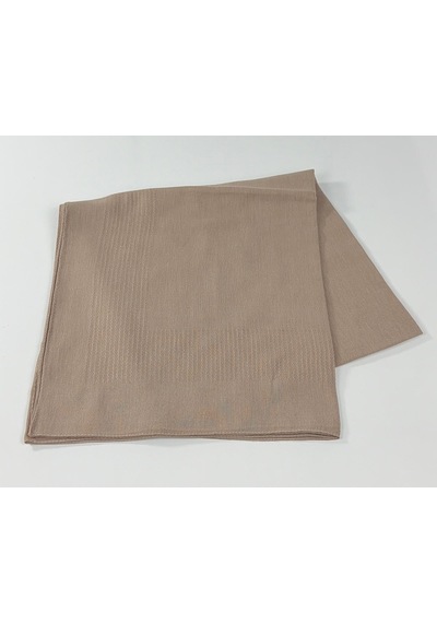 Miray Büyük Boy Pano Pamuk Eşarp - 120 X 120 - 0619 Açık Vizon