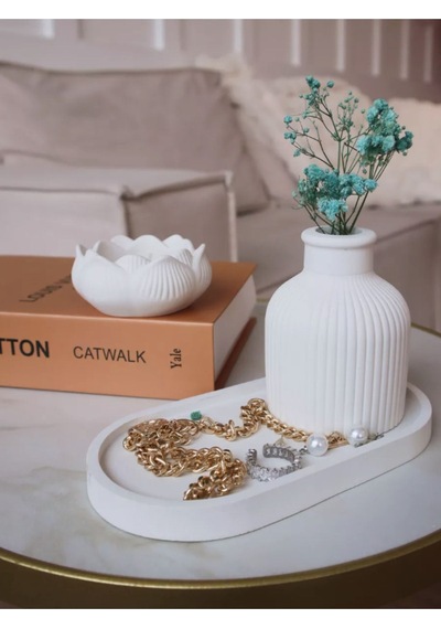 Lotus Beton Dekor Seti Estetik Ve Zarafetin Buluşması