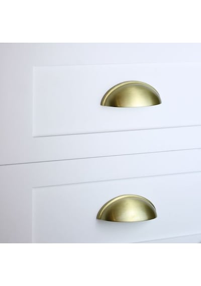 Shopsorkimya Emma Mat Gold - Altın - Sarı Çanak Kulp