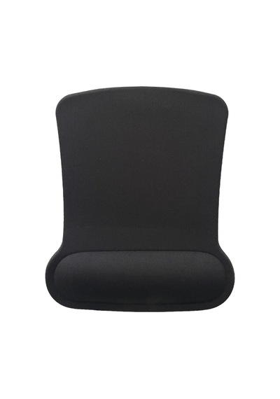 Bilek Destekli Memory Foam Kaymaz Taban Mouse Pad Siyah S001