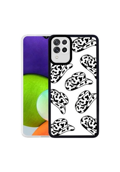 Lexroo Samsung Galaxy Uyumlu M32 M-fit Desenli Silikon İnce Kılıf - Hat