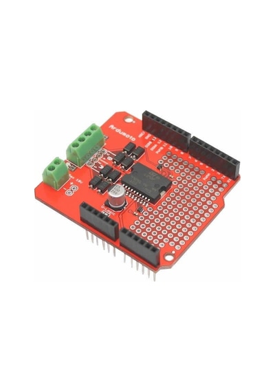 Ardumoto Motor Sürücü Shield - L298P Motor Sürücü Modül