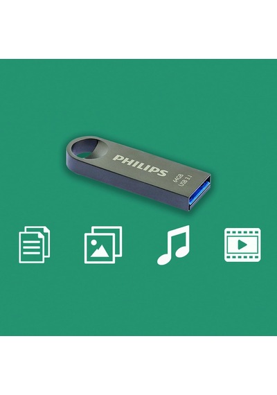 Usb 3.1 64 Gb Ay Yer Gri Standart