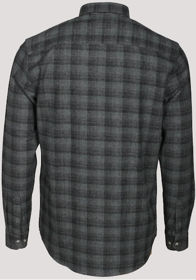 Erkek Gömlek Haki Uzun Kol Ekose Kareli Flanel Yün Tuşeli Slim Fit Düğmeli Yaka Shirt Ncs Jeans 7266-haki Haki