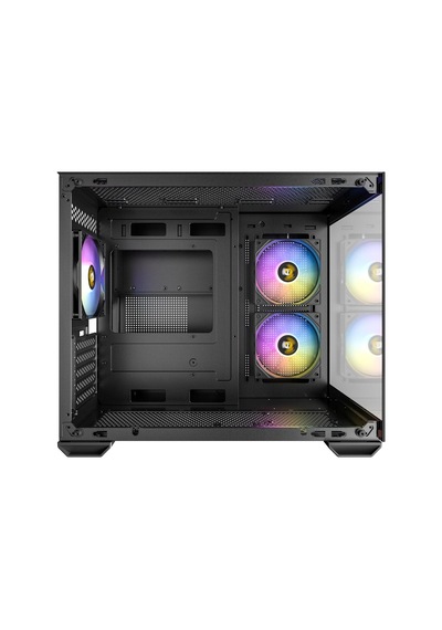Cx600m Rgb, 270 Panoramik Temperli Cam, 3x120mm Rgb Fan Dahil, Çift Kamera Tasarımı, 360mm Radyatör Desteği, Led