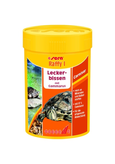 Sera Raffy I 100 Ml/12 Gr Kaplumbağa Yemi