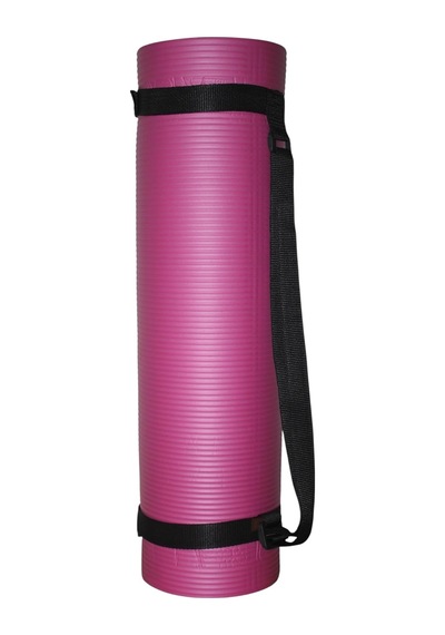 Ayarlanabilir Mat Taşıma Askısı Yoga Pilates Kamp Mat Taşıma Kayışı Siyah Genel