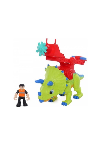 Triceratops Sesli Dino Troop Çocuk Oyun Seti Mega Arm