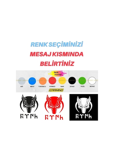 Börü Götürkçe Türk Oto Sticker