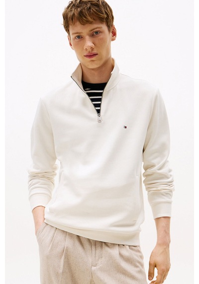 Tommy Hilfiger Erkek Sweatshirt Ekru