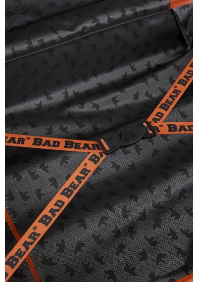 Bad Bear Logo Gri Büyük Boy Tekerlekli Abs Valiz 95 Lt. - Gri