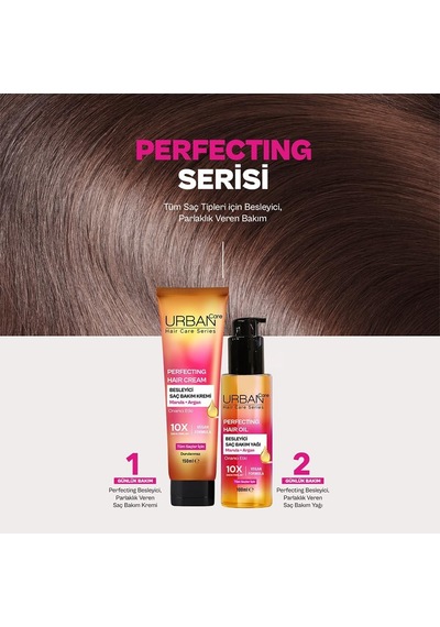 Lexroo Perfecting Besleyici Parlaklık Veren Saç Bakım Yağı -100ml-vegan