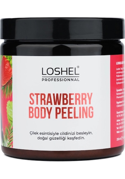 Loshel Cream Peeling Çilek 250 Ml