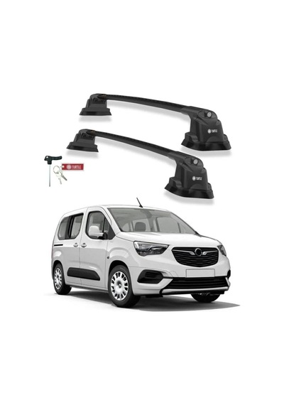 Turtle Opel Combo Life 2019-2025 Ara Atkı Air3 Siyah