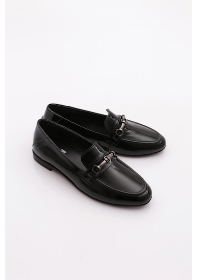 Dgn 506 Kadin Loafer Ayakkabi Siyah