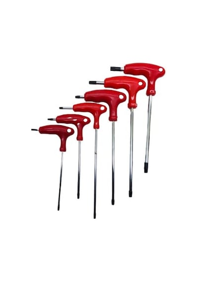Eltos Tas006 T Tipi Torx Allen  Anahtar Takımı Seti 6 Parça