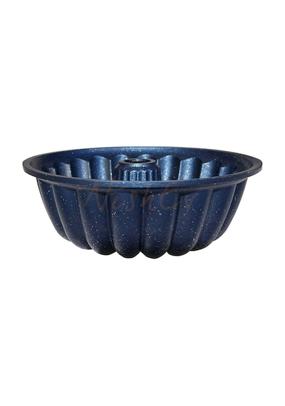 Hanımeli Premium Döküm Kek & Turta Kalıbı 26 Cm Mavi Renkli