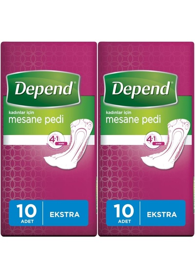 Depend Mesane Pedi Kadın Ekstra 20 Adet