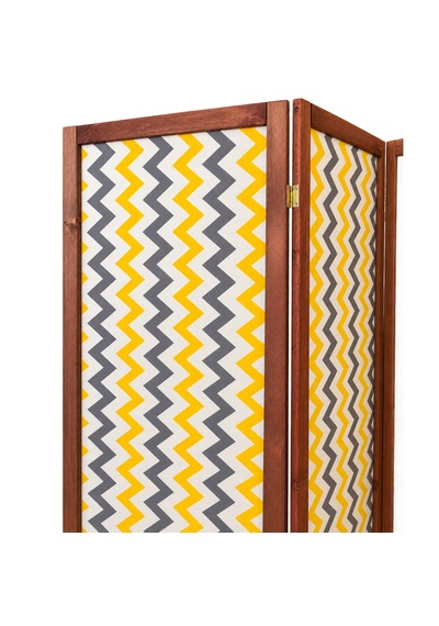 Kumaş Paravan 3 Kanat Seperatör Ahşap Kumaşlı Panel 6053