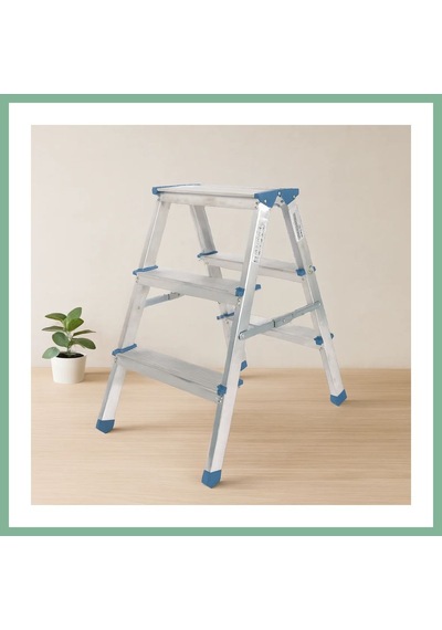 Bşkvirgo Çift Basamaklı 3+3 Alüminyum Merdiven 69 Cm Bsk2026 Standart