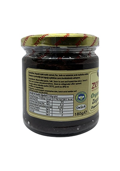 Zertum Organik Zeytin Ezmesi 180g