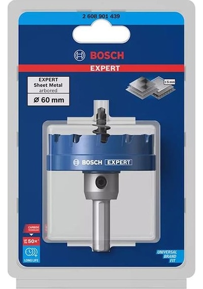 Bosch Expert 60 Mm Elmaslı İnox Panç Adaptörlü 2608901439