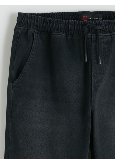 Lcw Jeans Siyah Straight Fit Erkek Jean Pantolon